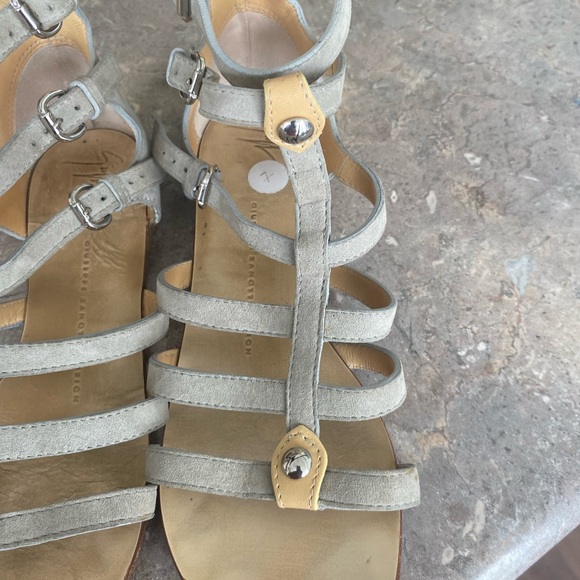 Suede Giuseppe, Zanotti sandals - Picture 8 of 8